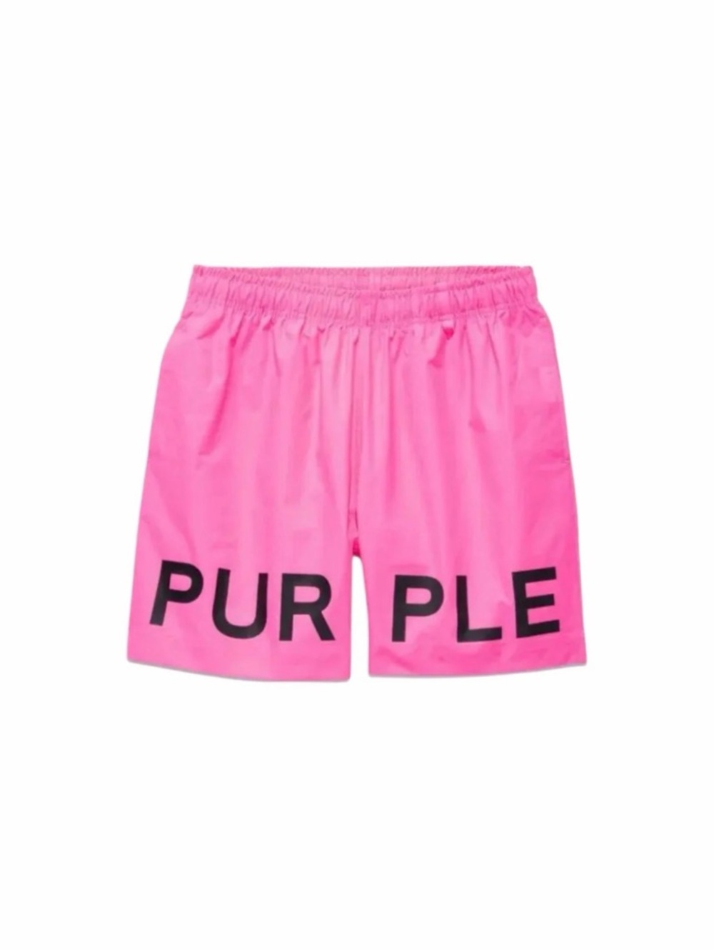 Purple Brand Pink Nylon Swim Shorts